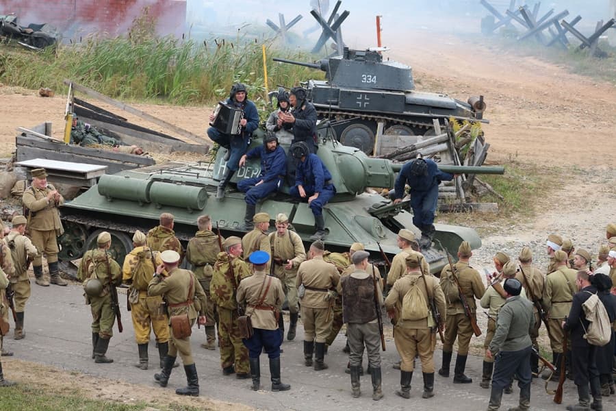 День танкиста на «Линии Сталина». 10 сентября