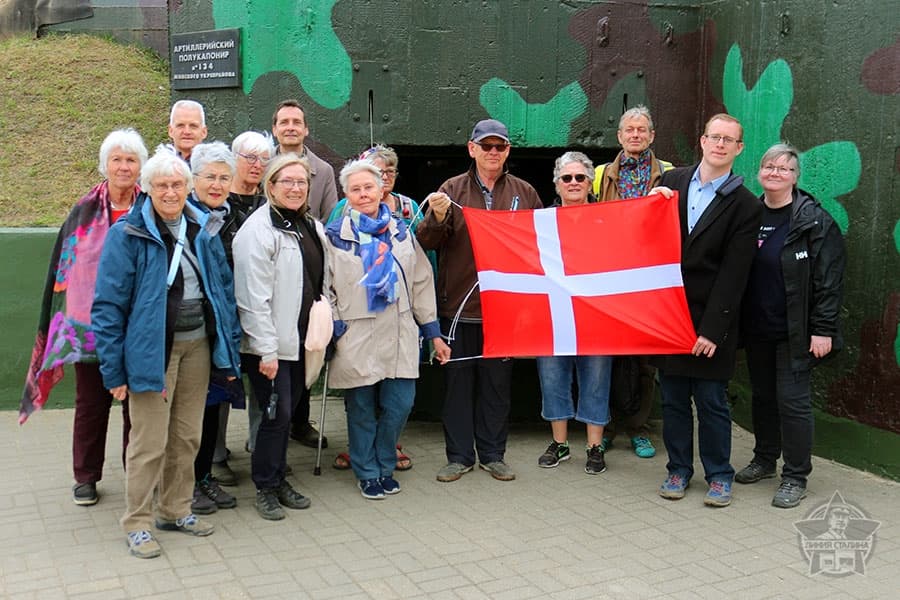 Danskerne på ”Stalin Line”