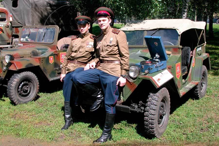 ГАЗ-67 на ИКК «Линия Сталина»