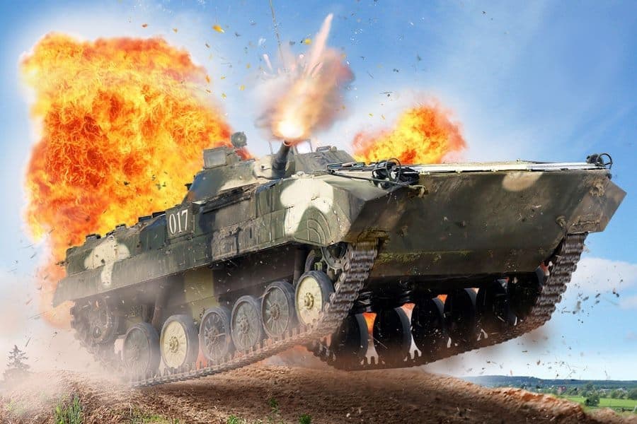Соревновательное шоу боевых машин