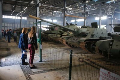Экспозиция ходовой техники