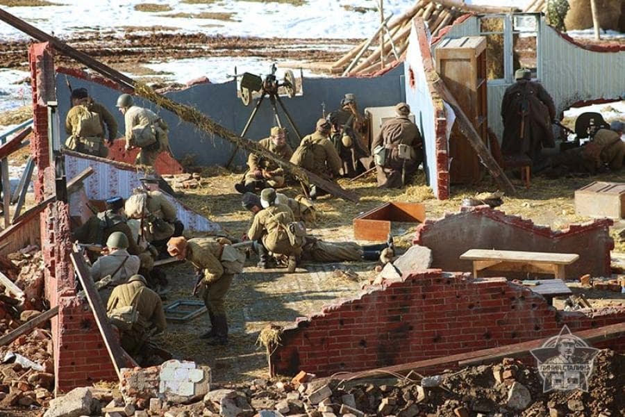 День Защитников Отечества прошел на &quot;Линии Сталина&quot;