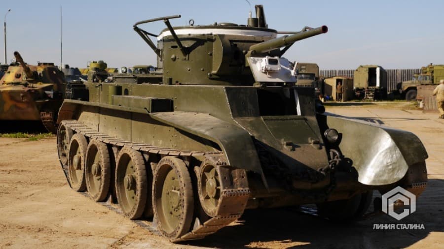 История поднятия и восстановления танка БТ-7