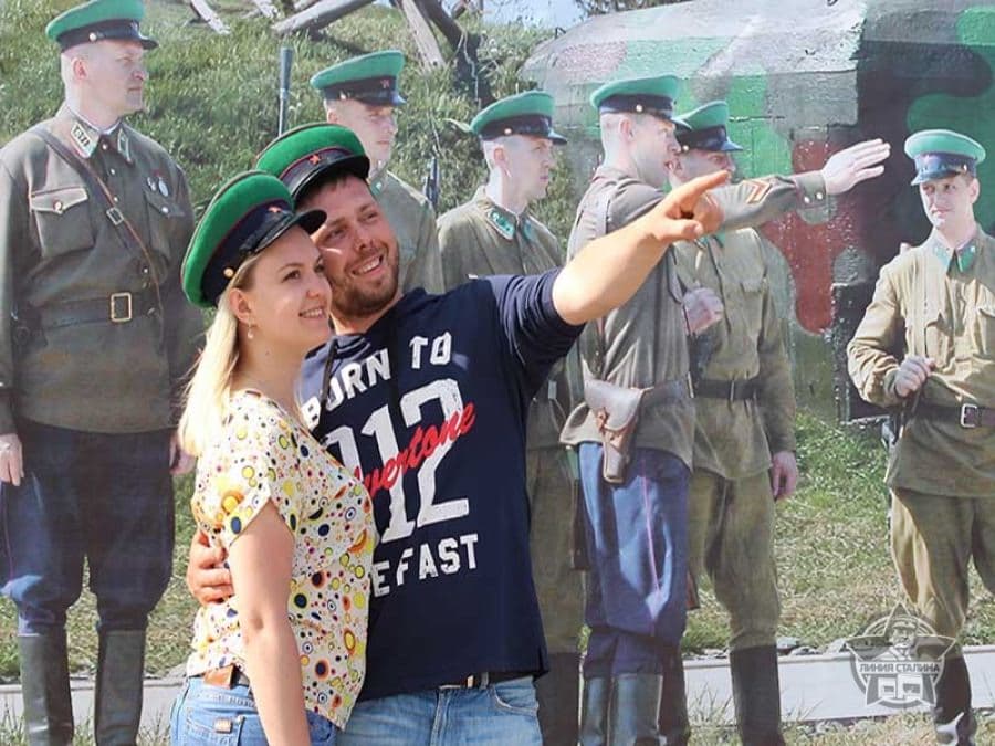 На &quot;Линии Сталина&quot; отметили &quot;День Пограничника&quot;