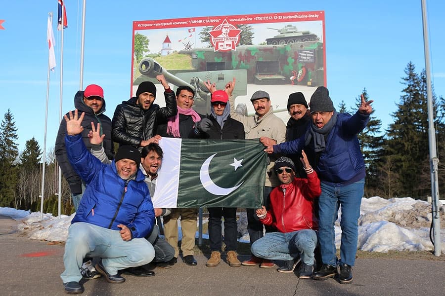 Pakistanis on the Stalin Line
