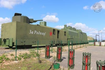 Экспозиция «Наш бронепоезд»