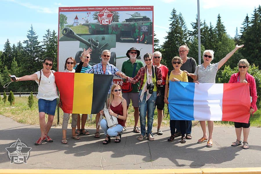 Des Belges sur &quot;la Ligne Staline&quot;