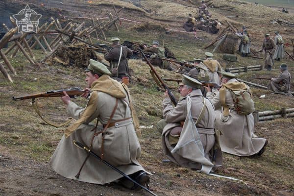 Военно-историческая реконструкция, посвященная Первой мировой войне