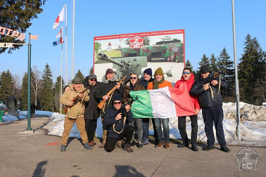 Italiani sulla &quot;linea di Stalin&quot;
