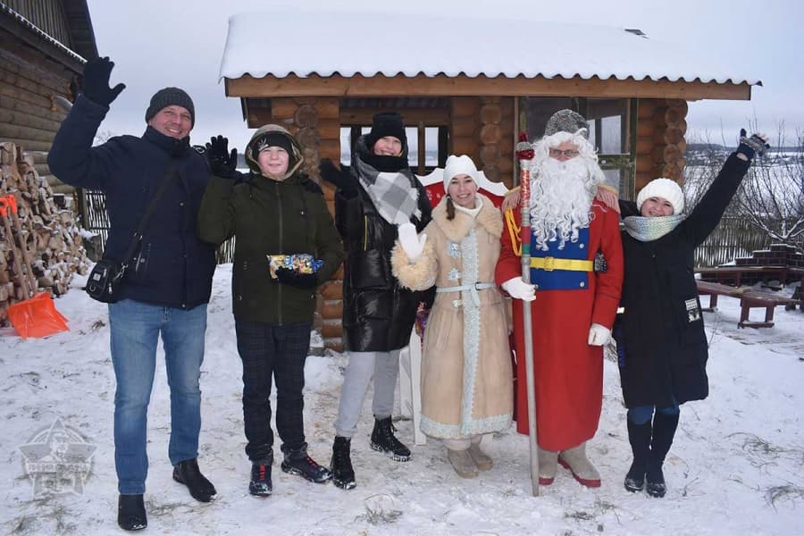25 декабря на «Линии Сталина» открылась Резиденция Деда Мороза.