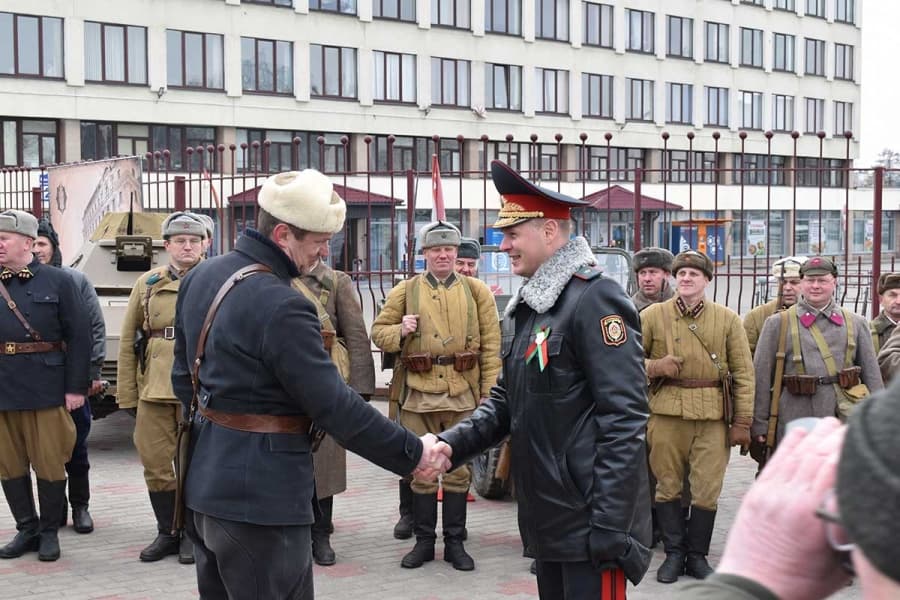 Клуб «Солдаты Победы» на праздновании 105-летия милиции Минска