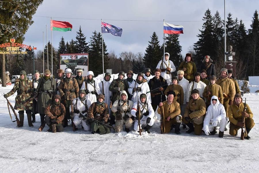 Полевой выход с «Линии Сталина»